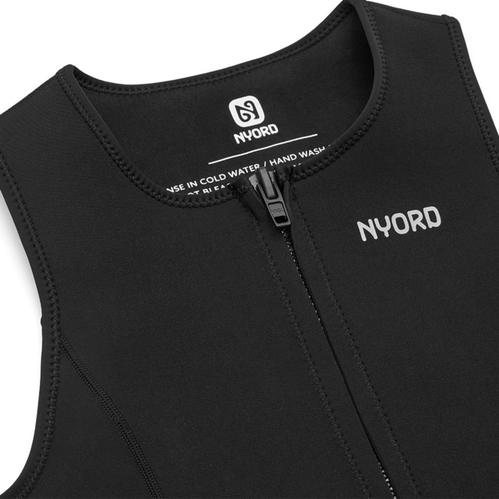 2024 Nyord Hombres Tempus 2/2mm Front Zip Long John Neopreno N04BA00019 - Black